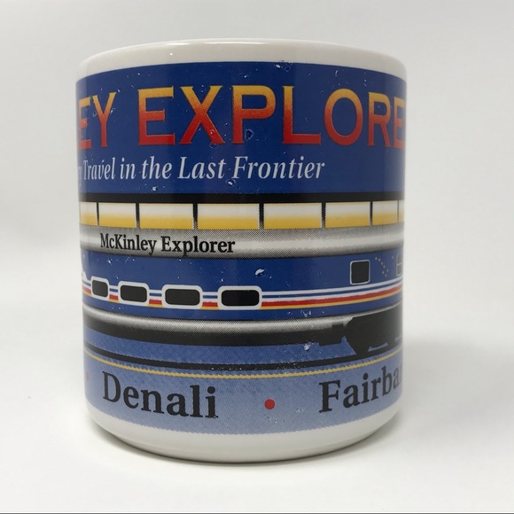 McKinley Explorer Luxury Travel Anchorage Denali Fairbanks Alaska AK Coffee Mug - Picture 2 of 6